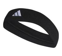 Frottee Stirnband Adidas Tennis Headband - black/white OSFM