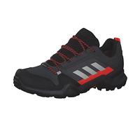 adidas Herren Terrex AX3 Gore-TEX Hiking Shoes, Solid Grey/Solar Red, 40 EU
