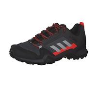 adidas Herren Terrex AX3 Hiking Shoes, Solid Grey/Grey One/Red, 40 2/3 EU
