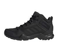 adidas Herren Terrex AX3 Mid GORE-TEX Hiking Shoes, Core Black / Core Black / Carbon, 44 2/3 EU