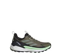 adidas Herren Terrex Free Hiker 2 Low GTX Hiking Shoes Wanderschuhe, D (M) Standard, Olive Schicht Grün Silber Schwarz Kern, 45 1/3 EU