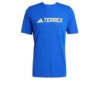 adidas Terrex Classic Logo T-Shirt kurzarm electric blue - XS