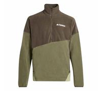 adidas Herren Terrex Multi Climawarm Fleece Anorak Sweatshirt, Shadow Olive/Olive strata, M
