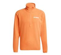 Adidas Herren Terrex Multi Essentials Half Zip Fleece Jacket, semi Impact orange, XL