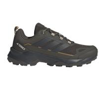 Wanderschuh ADIDAS TERREX "TERREX SKYCHASER AX5", Herren, Gr. 42, shadow olive, carbon, savannah, Synthetik, Textil, Schuhe Wanderschuh (12746606-42) shadow olive, carbon, savannah
