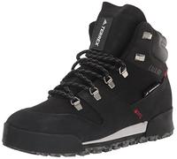 adidas Herren Terrex Snowpitch Cold.rdy Wanderschuh, Schwarz/Schwarz/Scharlachrot, 5