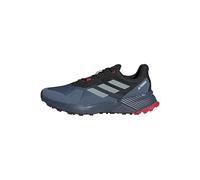 adidas Herren Terrex Soulstride RAIN.RDY Trail Running Shoes, Wonder Steel/Magic Grey/Pure Ruby, 40 2/3 EU