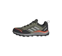adidas Herren Terrex Tracerocker 2 Gore-TEX Trail Running Shoes, Olive Strata/Charcoal Solid Grey/Semi Impact Orange, 40 EU