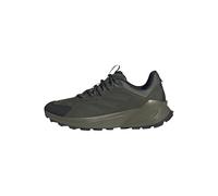 Wanderschuh ADIDAS TERREX "TERREX TRAILMAKER 2.0 LEATHER", Gr. 42, night cargo, night cargo, core schwarz, Leder, Textil, sportlich, Schuhe, aus Leder (85063360-42) night cargo, night cargo, core schw