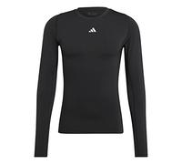 adidas Herren Tf Ls Tee M T-Shirt (Long Sleeve), Schwarz, XS