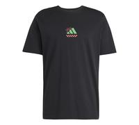 Adidas Lounge Pizza Graphic Kurzarm-t-shirt XL Black