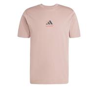 adidas Herren Three Slice Life, Pizza Back Graphic Tee, Short Sleeve, warm Clay, XS