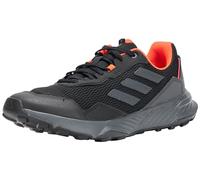 Adidas Herren Tracefinder Trail Running Shoes, Carbon Black/Grey SIX/SOLAR RED, 40 EU