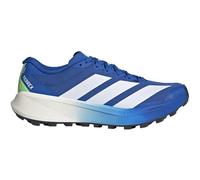 adidas Terrex - Agravic 4 - Trailrunningschuhe, Gr. 46.5 EU 46 2/3, blau/grün (Blue/FtwWhite/LimeBurst)