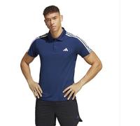Adidas Train Essentials Piqué 3-Streifen Training Poloshirt Herren Poloshirt, blau M