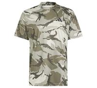 adidas Herren Train Essentials Seasonal Camo Tee, Putty Grey/Silver Pebble/Olive strata/Shadow Olive, L