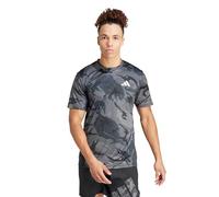 adidas Herren Train Essentials Seasonal Camo Tee T-Shirt, Grey Five/Grey six/Carbon/Black, S
