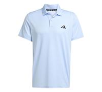 Adidas Herren Train Essentials Training Polo Shirt, Glow Blue/Black, 3XL