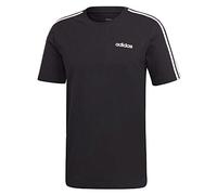 adidas Herren Trainingsshirt Essentials 3-Streifen, Black/White, L, DQ3113