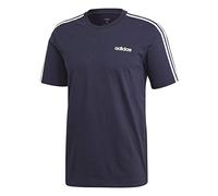 adidas Herren Trainingsshirt Essentials 3-Streifen, Legend Ink/White, S, DU0440