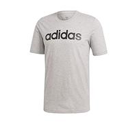 adidas Herren Trainingsshirt Essentials Linear, M Grey Heather/Black, 2XL, DU0409