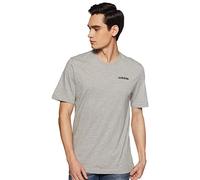 adidas Herren Trainingsshirt Essentials Plain, M Grey Heather/Black, L, DU0382