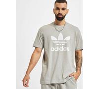 adidas Herren Trefoil T-shirt T Shirt, Medium Grey Heather/White, L EU