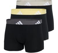 adidas Herren Trunk (3 Pack) - Active Flex Cotton - Boxershorts | Bequeme Unterwäsche