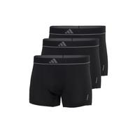 Adidas Boxershorts Trunk Climacool Active Micro Flex Eco - 3er Pack Schwarz Herren Größe M