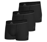 adidas Herren Trunk (3PK) -Active Micro Flex Eco Unterwäsche, 000 Black, S (3er Pack)