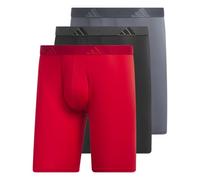 adidas Herren Unterwäsche (3er Pack), Schwarz/Collegiate Royal Blue/Scarlet Red, M