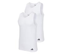 adidas 2P Active Flex Cotton Ergonomic Tank Top Weiß Baumwolle XX-Large Herren