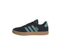 adidas Herren VL Court 3.0 Shoes, Core Black/Powder Teal/Silver Metallic, 42 2/3 EU