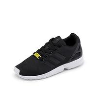 adidas Herren Zx Flux K M21294 Low Top, Schwarz Cblack Cblack Cblack, 36 EU