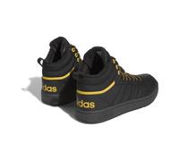 adidas Herren Hoops 3.0 Mid Lifestyle Basketball Classic Fur Lining Winterized Shoes Schuhe, core Black/core Black/preloved Yellow, 44 2/3 EU
