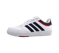 Adidas Sneaker Hoops 4.0 Unisex – Cloud White/Dark Blue/Team Power Red – Gr. 40 2/3 EU