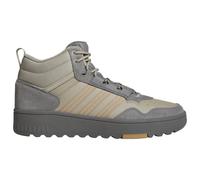 Winterboots ADIDAS SPORTSWEAR "HOOPS 4.0 MID", Damen, Gr. 42,5, grau four, wonder cargo, cardboard, Leder, Synthetik, Schuhe Winterboots, Winterschuhe, Winterstiefel, Snowboots (26129964-42,5) grau fo