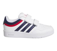adidas Hoops 4.0 Sneaker Kinder JI3484 - cloud white/dark blue/better scarlet 35