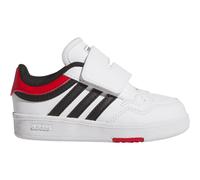 adidas Hoops 4.0 Sneaker Kinder JQ7877 - cloud white/core black/better scarlet 25
