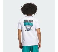 adidas Hoops Graphic T-Shirt White / Black 2XL