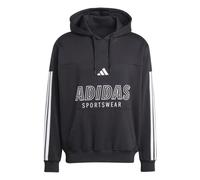 adidas House of Tiro Fleece Hoodie schwarz weiß - S