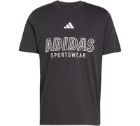 adidas House of Tiro Linear Graphic T-Shirt Herren JN7851 - black M