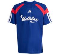 adidas House of Tiro T-Shirt Kinder KH3801 - mystery ink/white/pure ruby 116