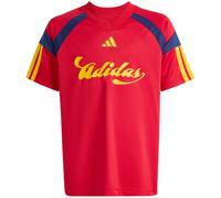adidas House of Tiro T-Shirt Kinder KH3803 - team power red 2/crew yellow/dark blue 140