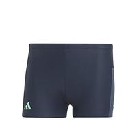 adidas HT2077 Block 3S Boxer Swimsuit Men's Legend Ink/Black/Shadow Navy/Pulse Mint M