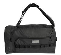 Sporttasche ADIDAS PERFORMANCE "HYBRID DUFFEL", schwarz, reflective silber, Obermaterial: 100% Polyurethan, Taschen Sporttasche, für Erwachsene, aus Polyurethan, mit Griffen und Quertragegurt (3656800