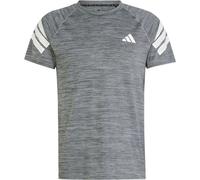 adidas Icon 3-Streifen Trainingsshirt Herren JE5669 - black melange/white L