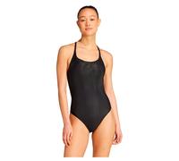 Iconisea Ribbed Padded Thin Straps Badeanzug Black 34