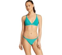 adidas Sportswear Iconisea Ribbed Padded Triangle Bikini-Oberteil Damen JZ6865 - pure teal 44