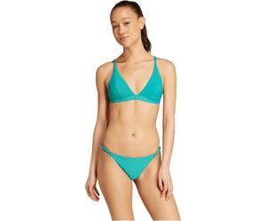 adidas Iconisea Ribbed Padded Triangle Bikini-Oberteil Damen JZ6865 - pure teal 44